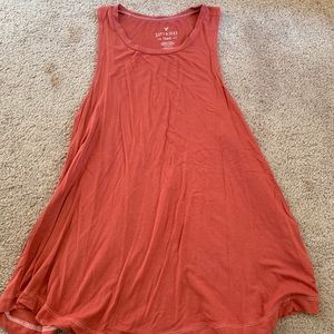 Soft and Sexy Dark Orange Tank Top